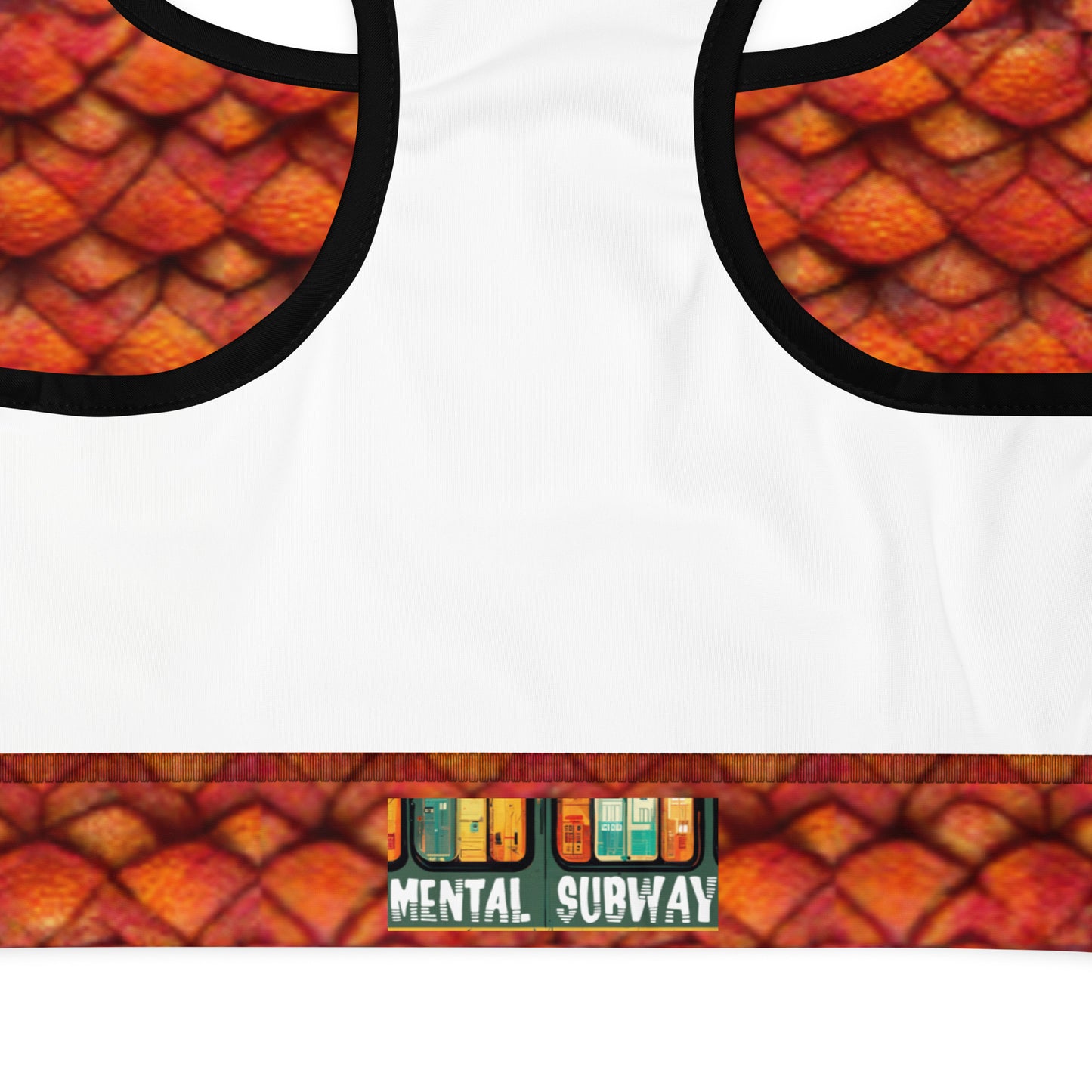 Kurtalor, the Infernal Sentinel of Joy and Peace Padded Sports Bra