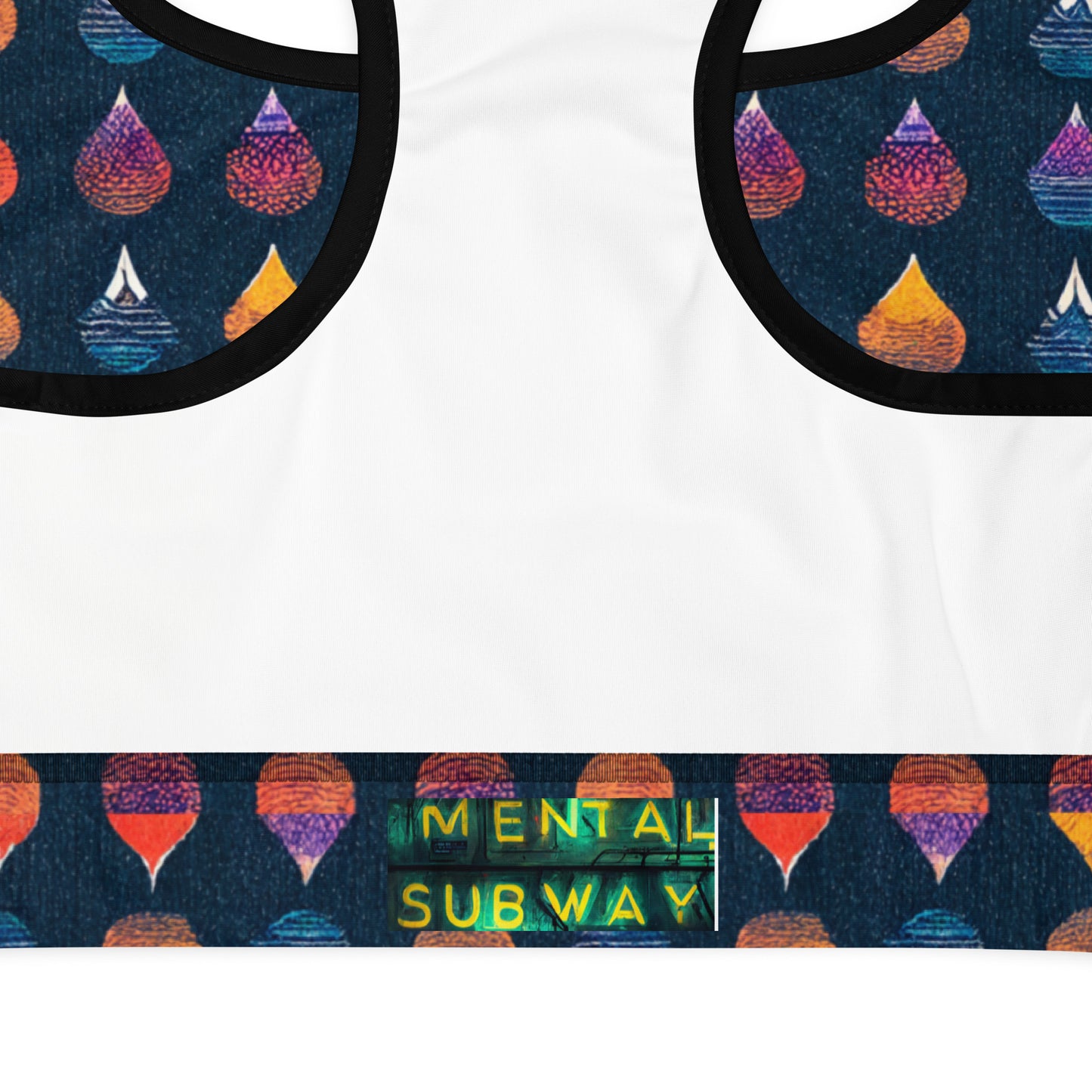 Prismatic Precipitation Padded Sports Bra