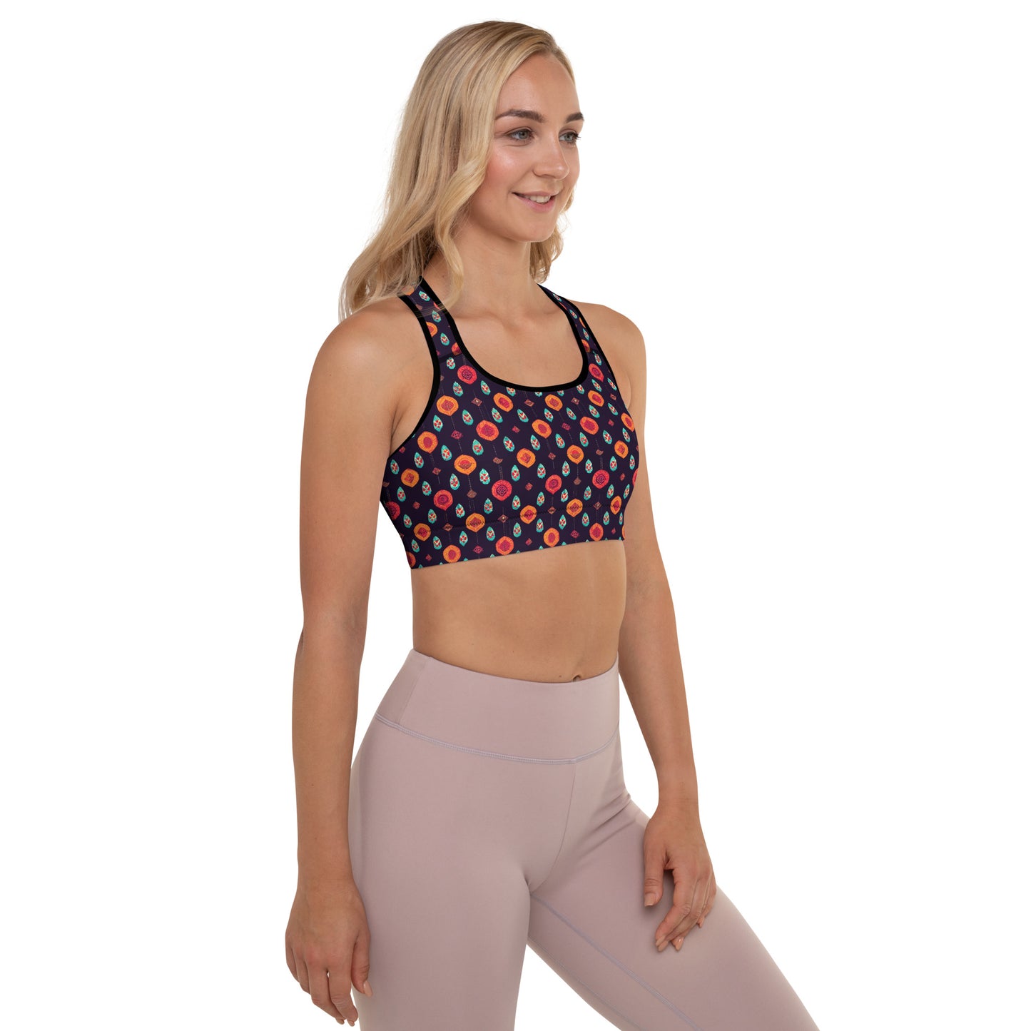 Free Spirited Flora Padded Sports Bra