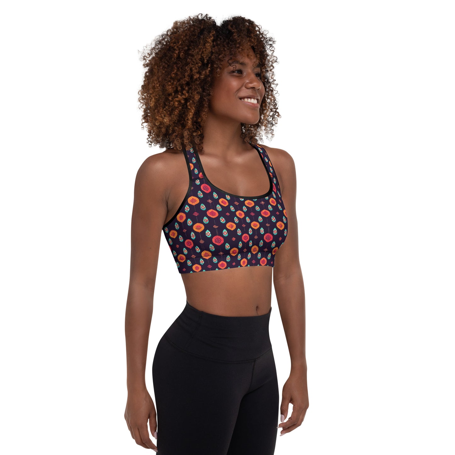 Free Spirited Flora Padded Sports Bra