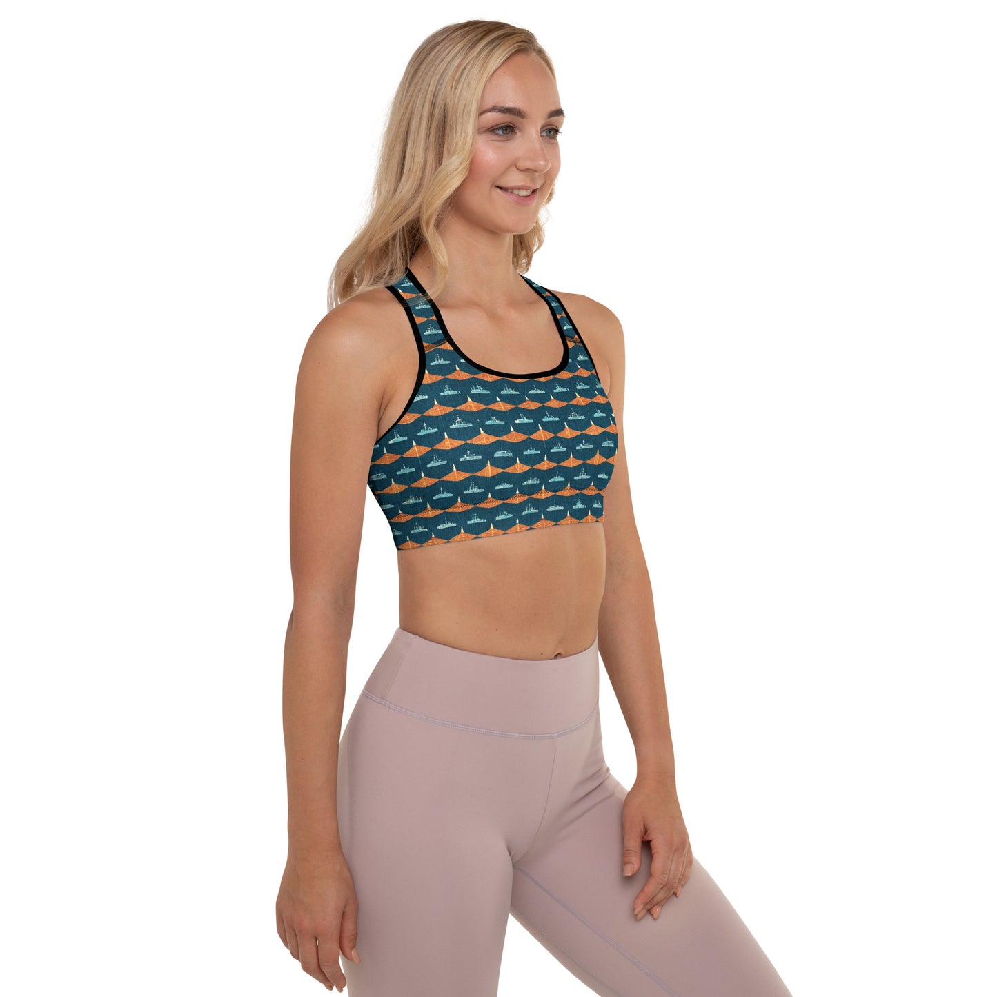 Mariners Melody Padded Sports Bra