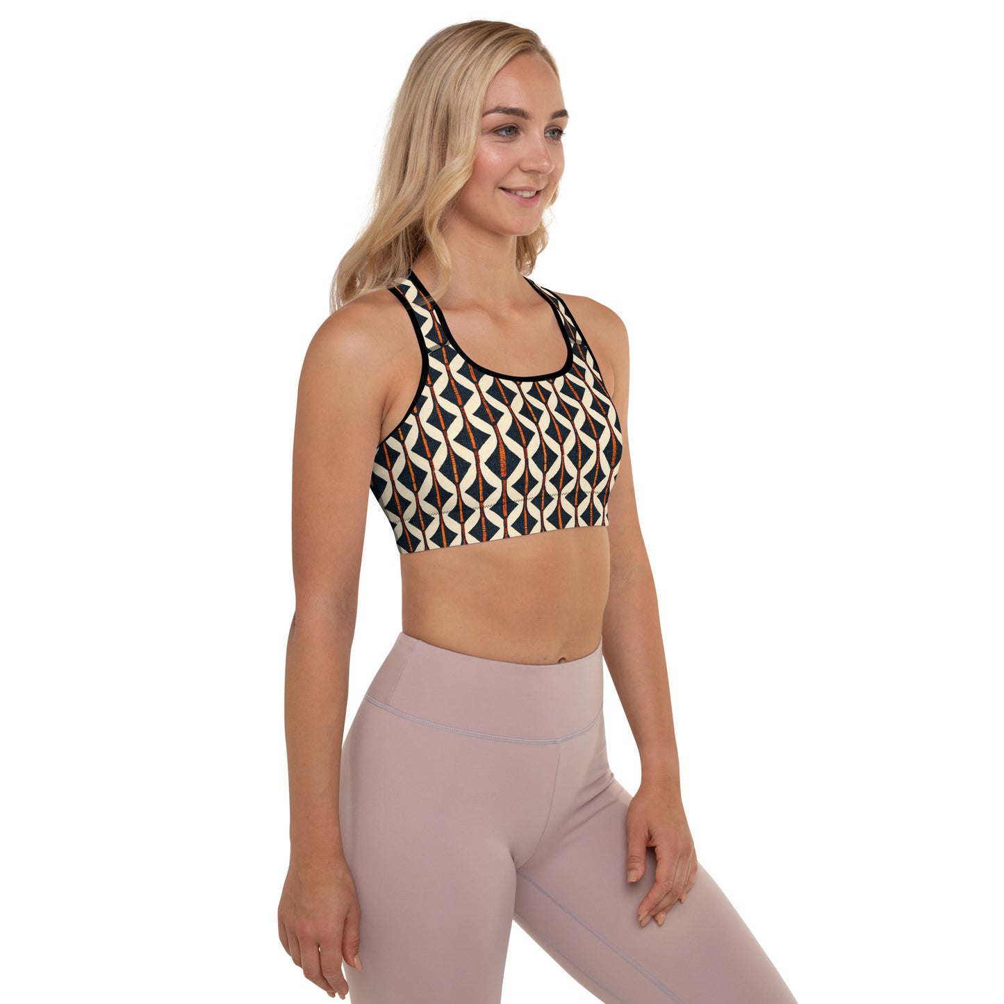 Tribal Tones In Harmony Padded Sports Bra