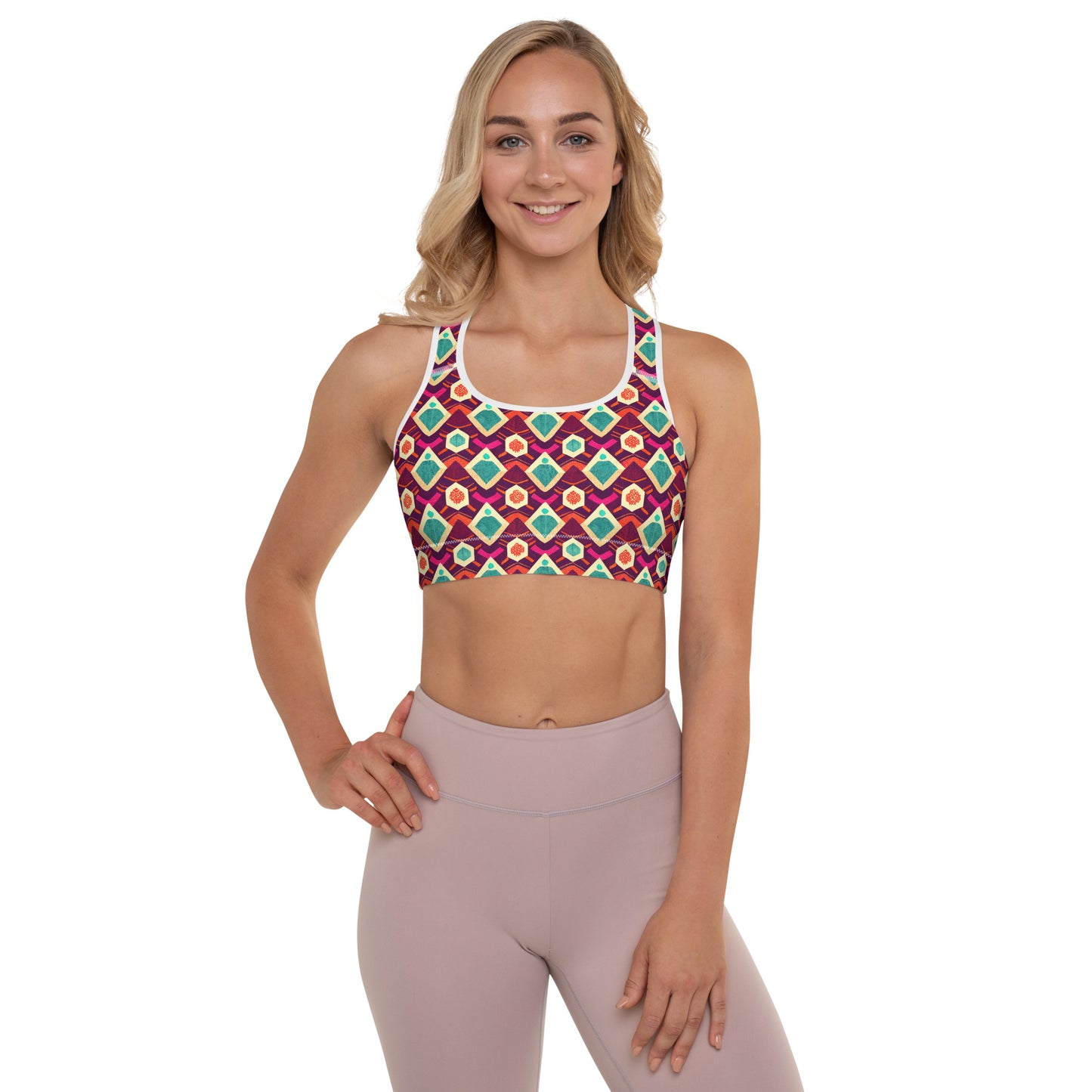 Morning Delight Padded Sports Bra