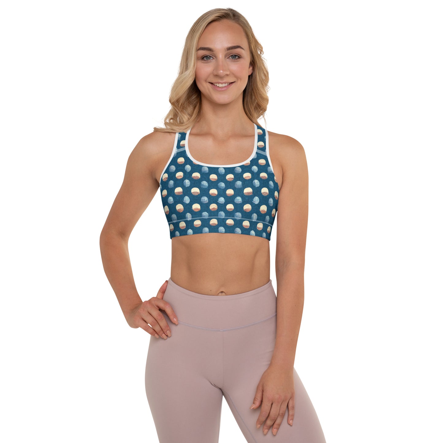 Play Ball Padded Sports Bra