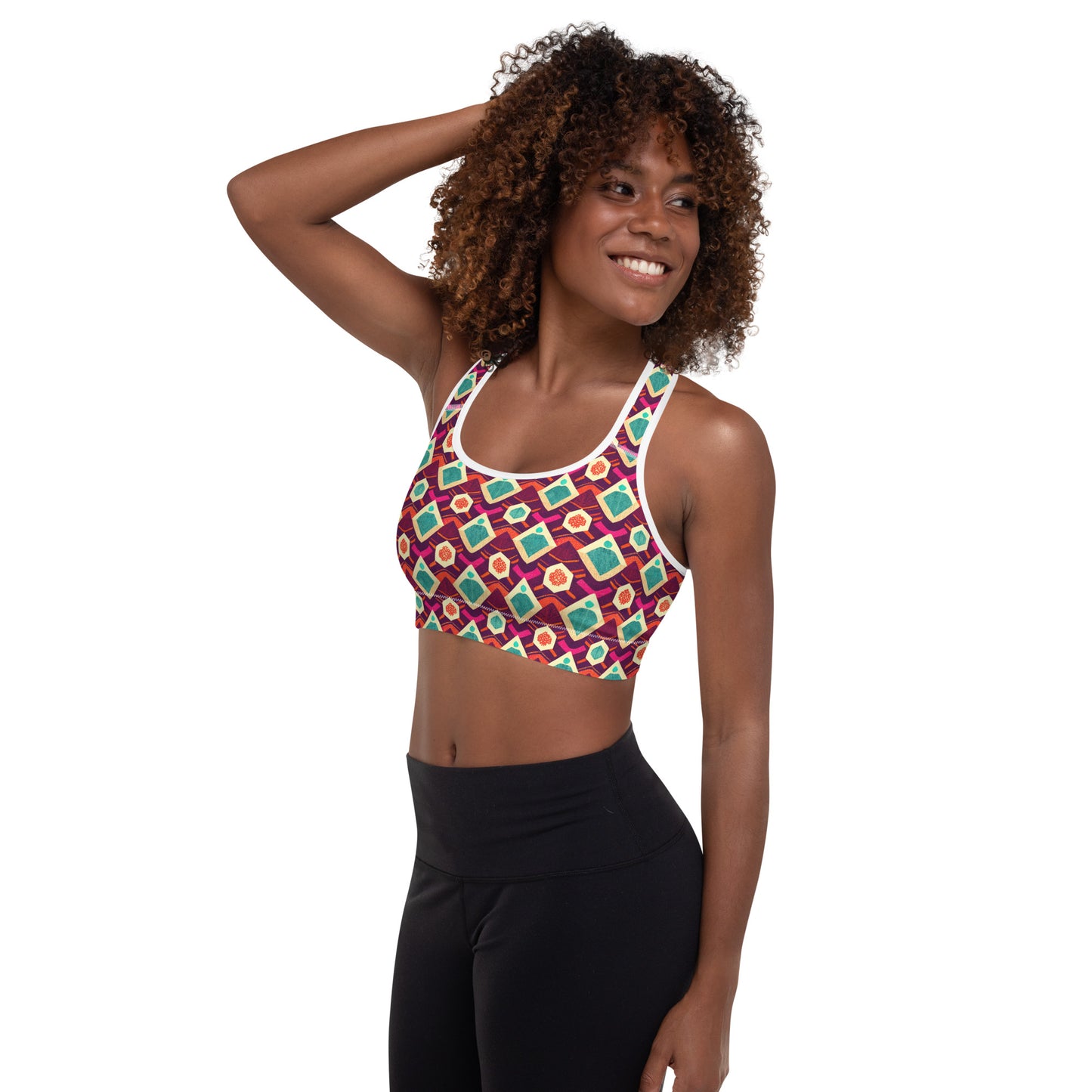 Morning Delight Padded Sports Bra