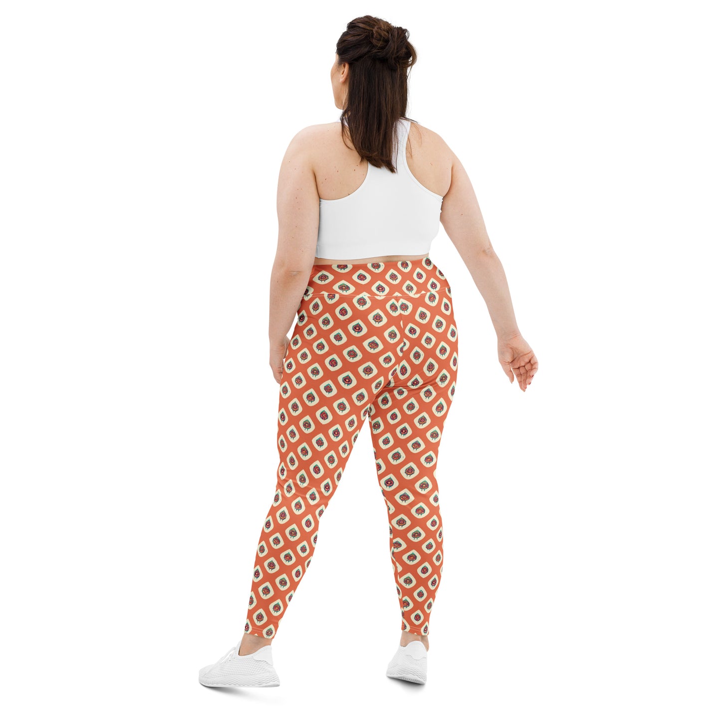 Mango Tango Plus Size Leggings