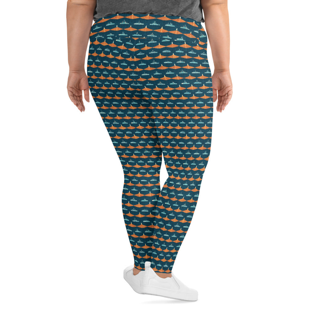 Mariners Melody Plus Size Leggings