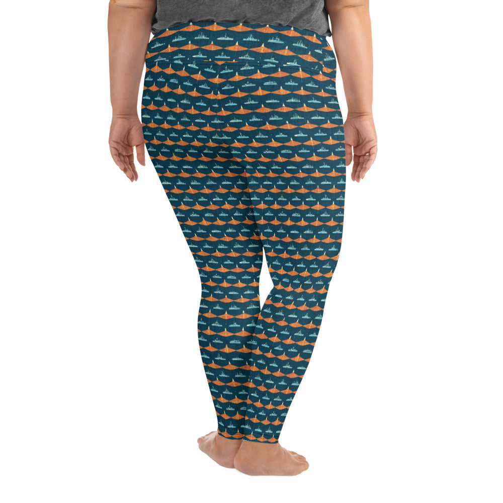 Mariners Melody Plus Size Leggings