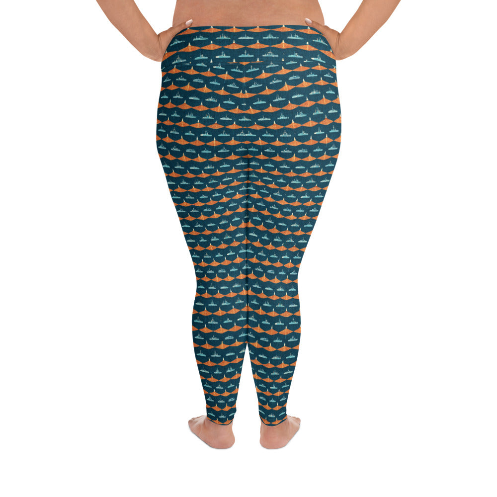 Mariners Melody Plus Size Leggings