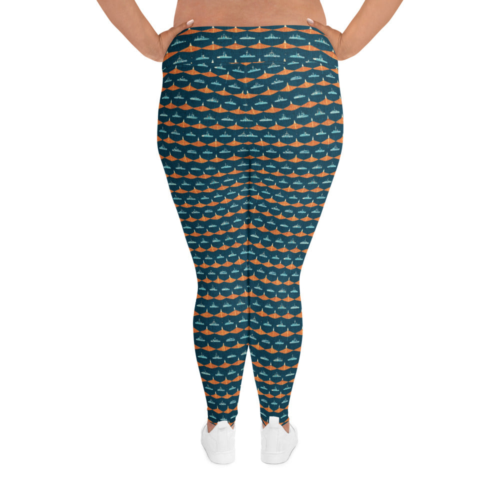 Mariners Melody Plus Size Leggings