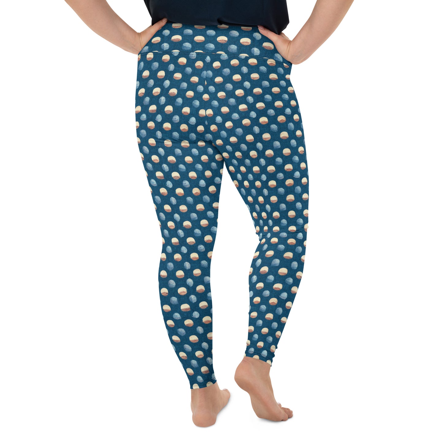 Play Ball Plus Size Leggings