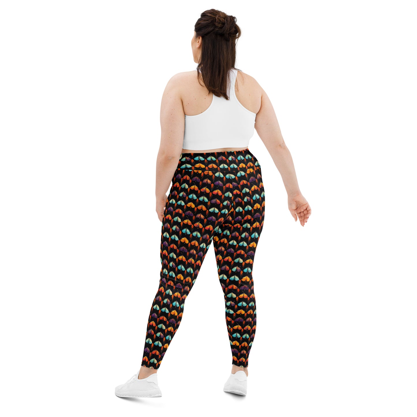 Quilted Wings Plus Size Leggings