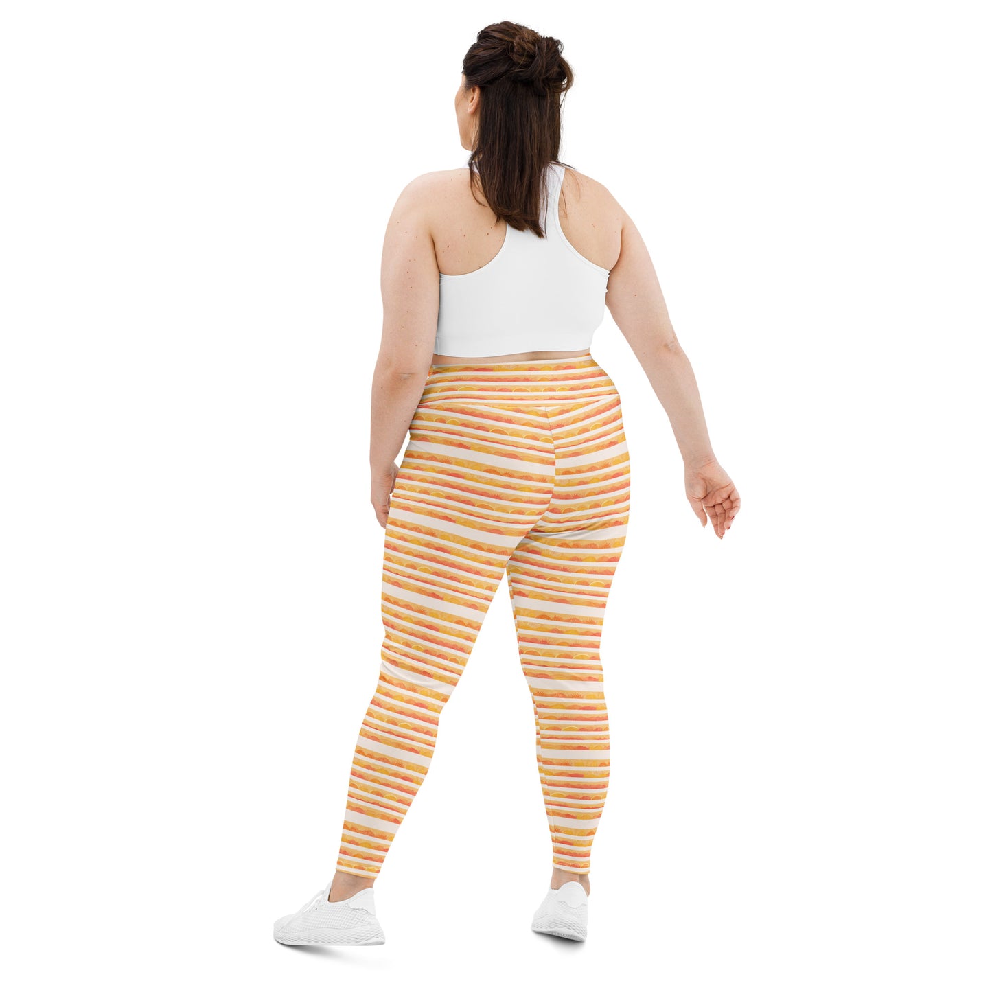 Rising Sun Plus Size Leggings