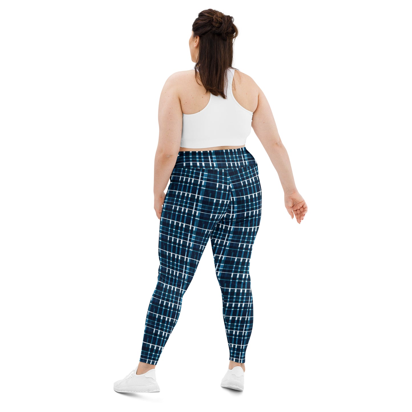 Royal Blue Scottish Heritage Plus Size Leggings