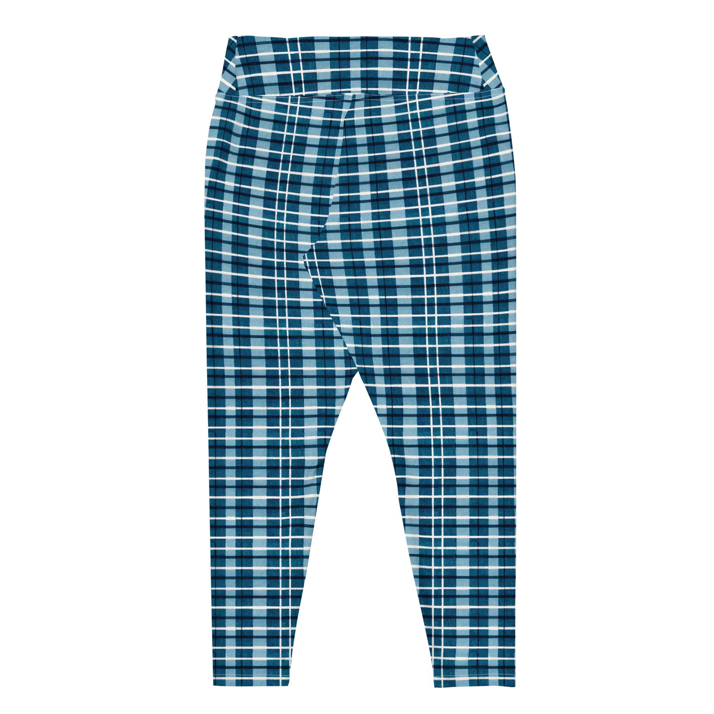 Scotsman’s Skyward Plaid Plus Size Leggings