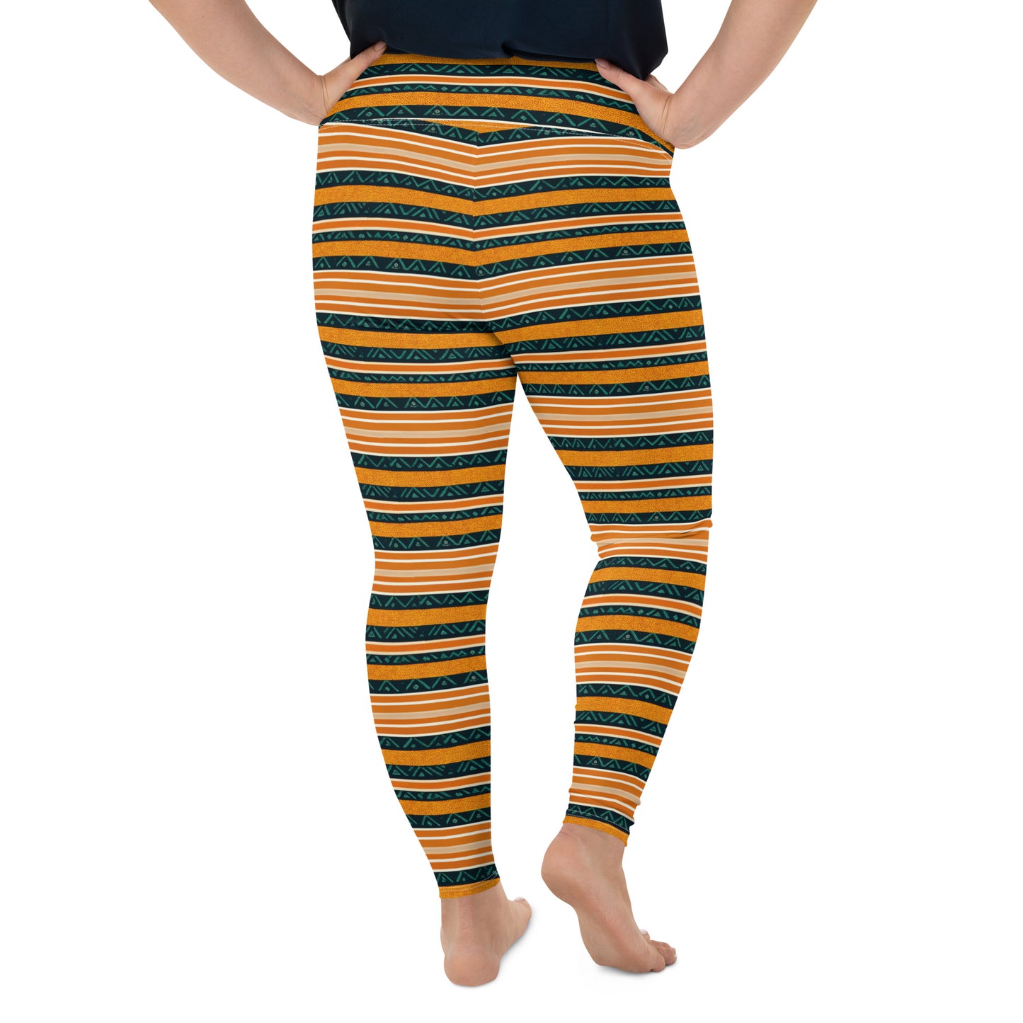 Serengeti Symphony Plus Size Leggings