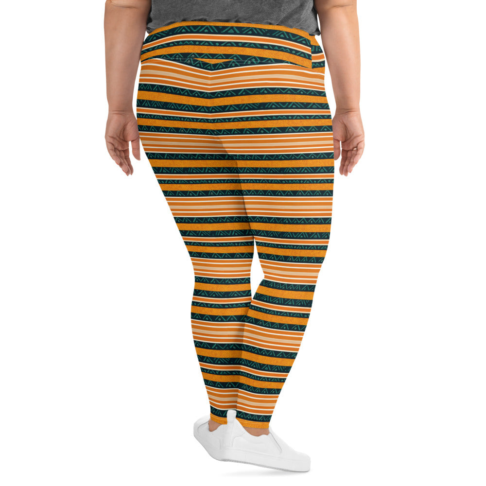 Serengeti Symphony Plus Size Leggings