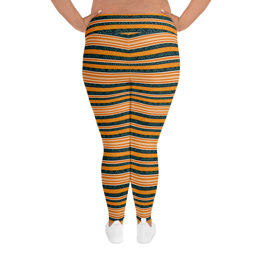 Serengeti Symphony Plus Size Leggings