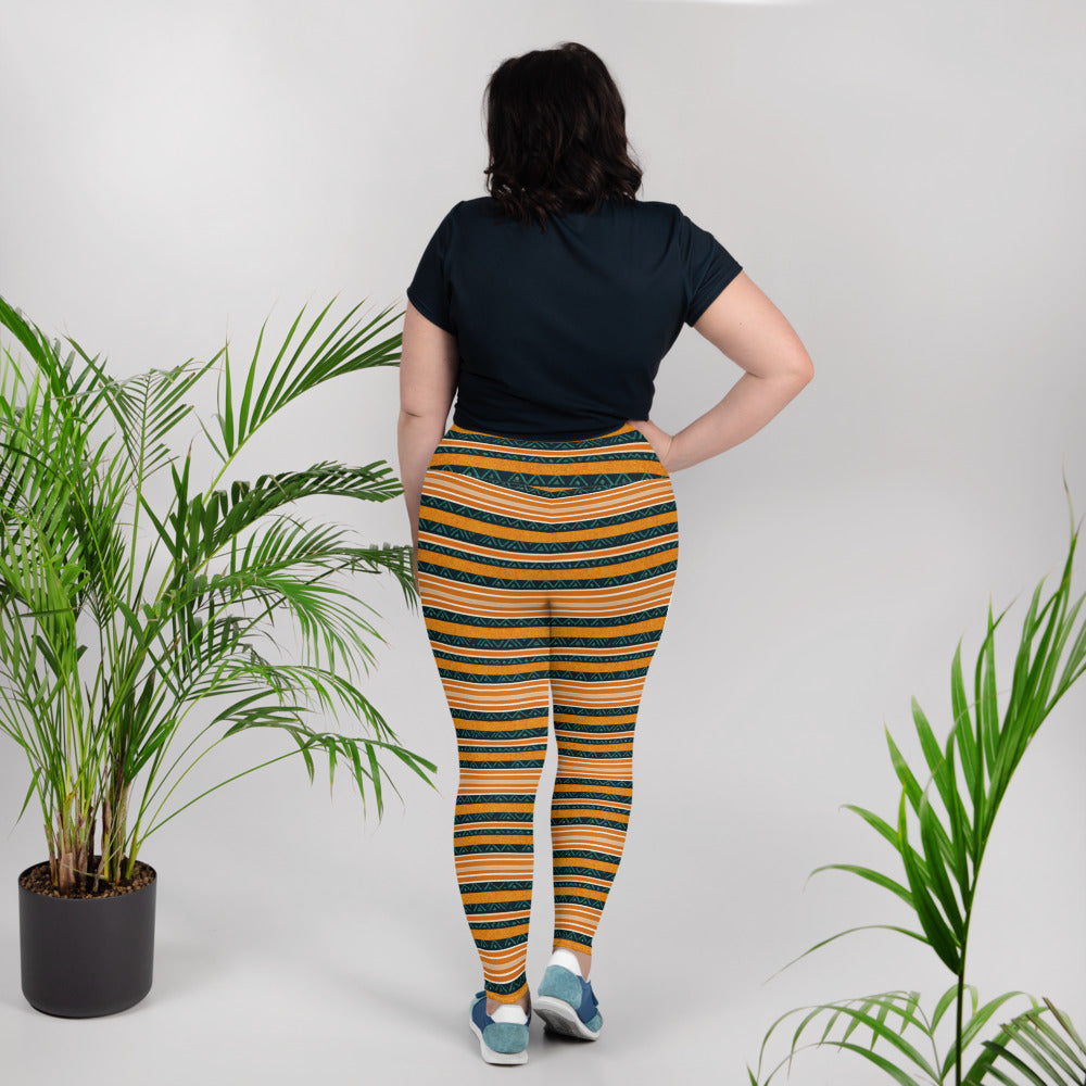 Serengeti Symphony Plus Size Leggings