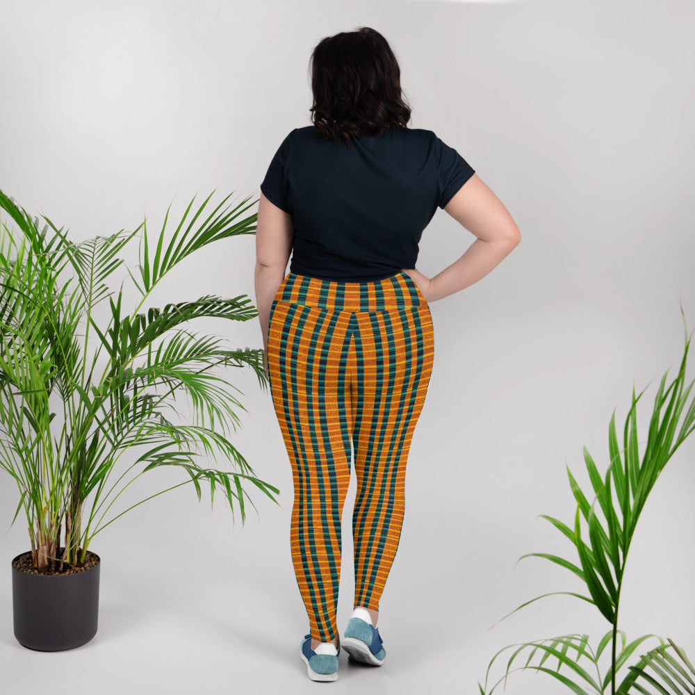 Sunset & Surf Plus Size Leggings