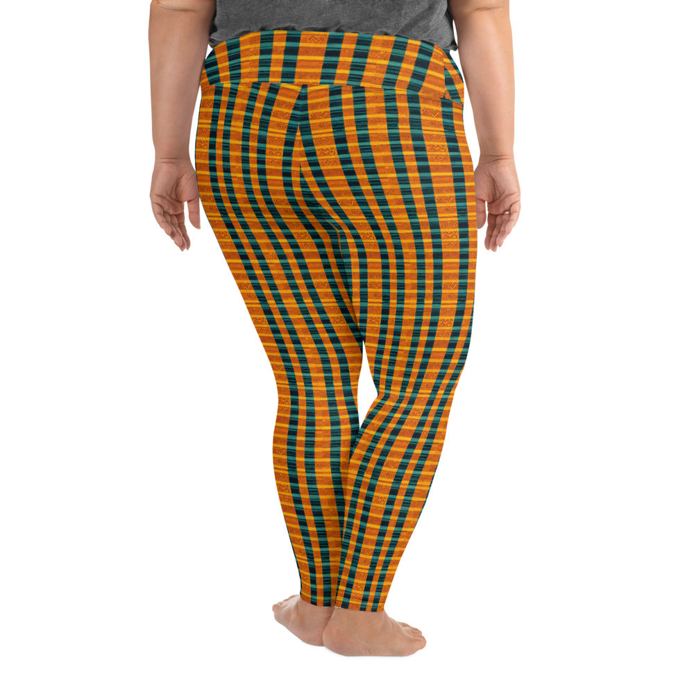 Sunset & Surf Plus Size Leggings