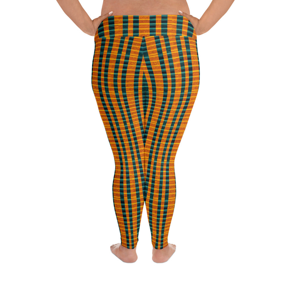 Sunset & Surf Plus Size Leggings