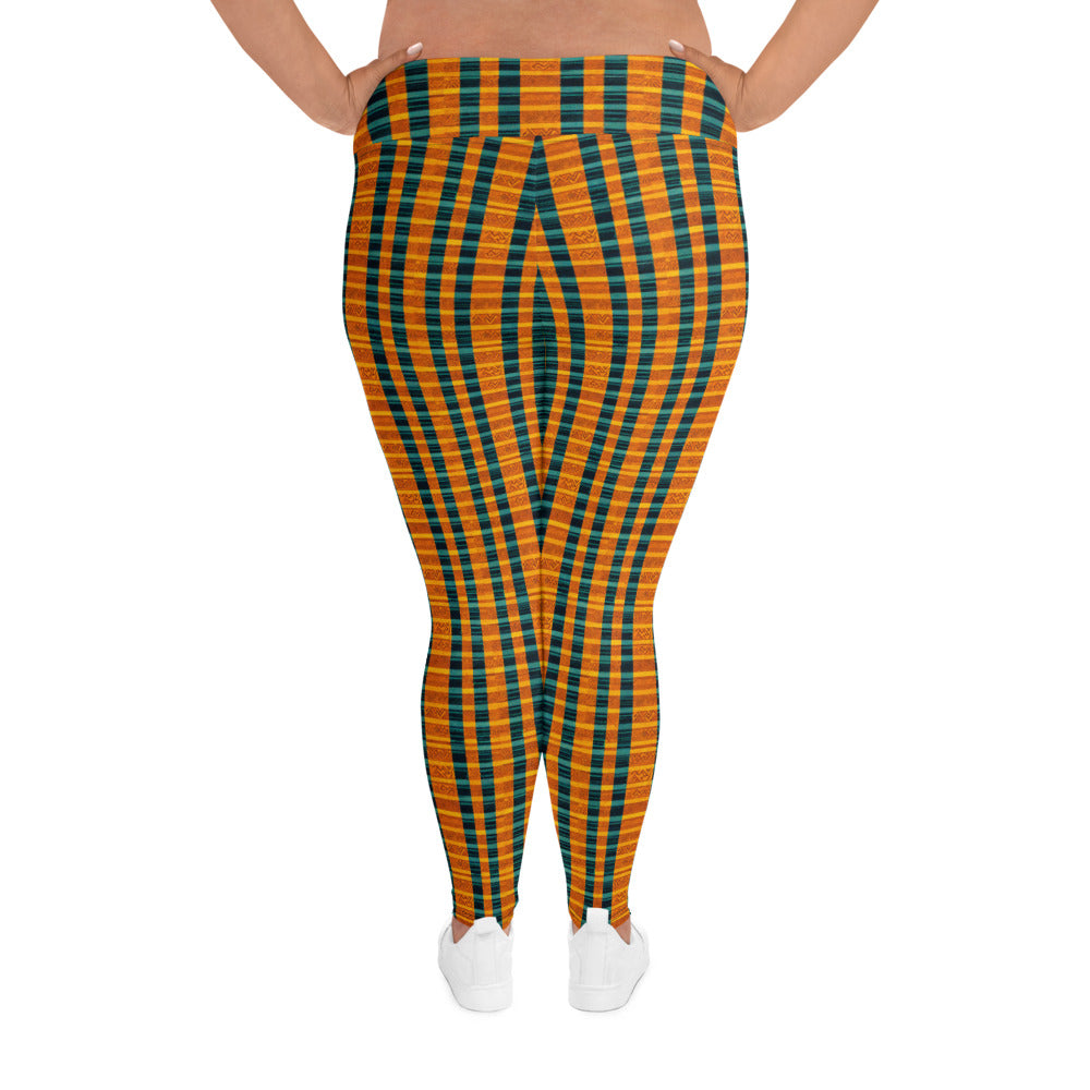 Sunset & Surf Plus Size Leggings