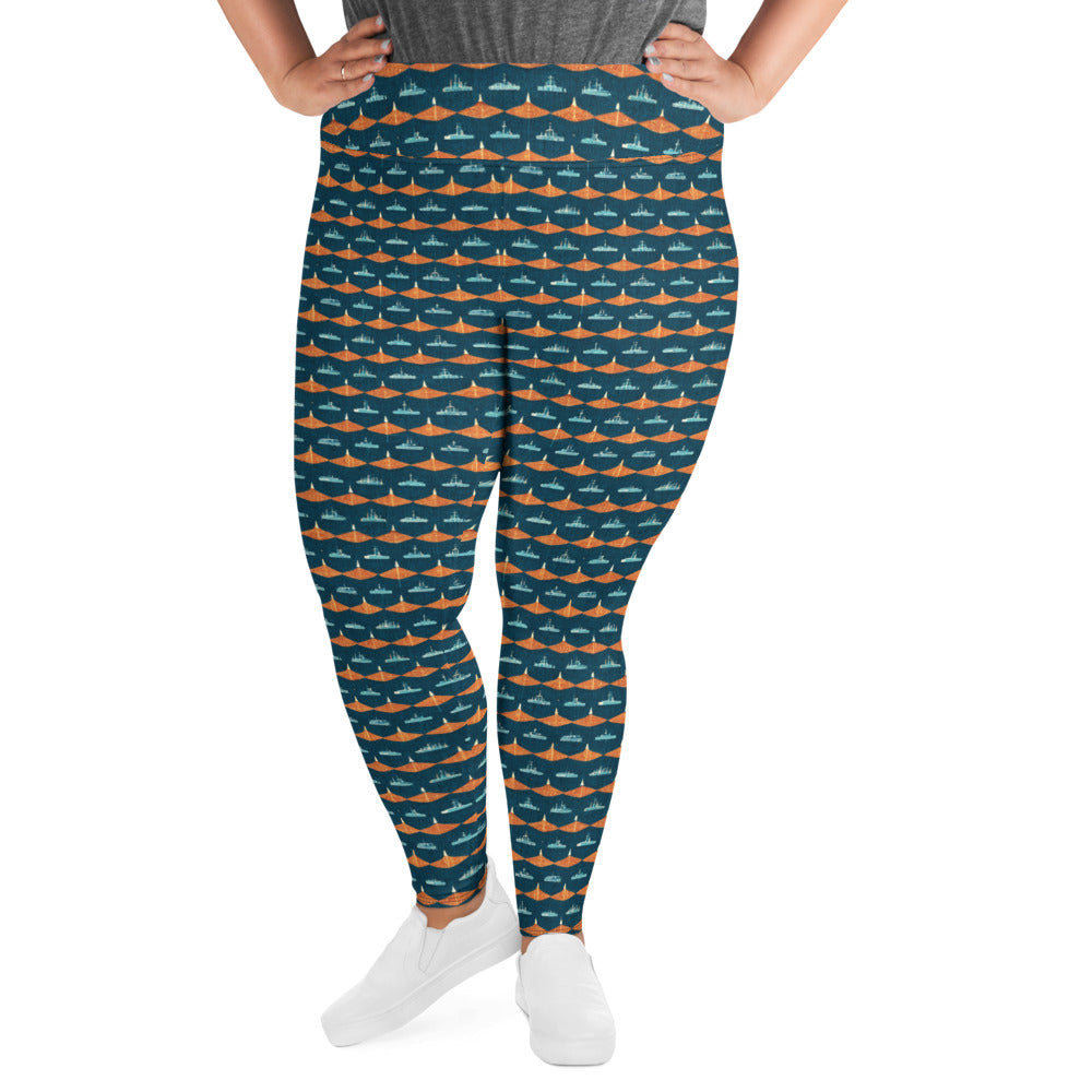 Mariners Melody Plus Size Leggings