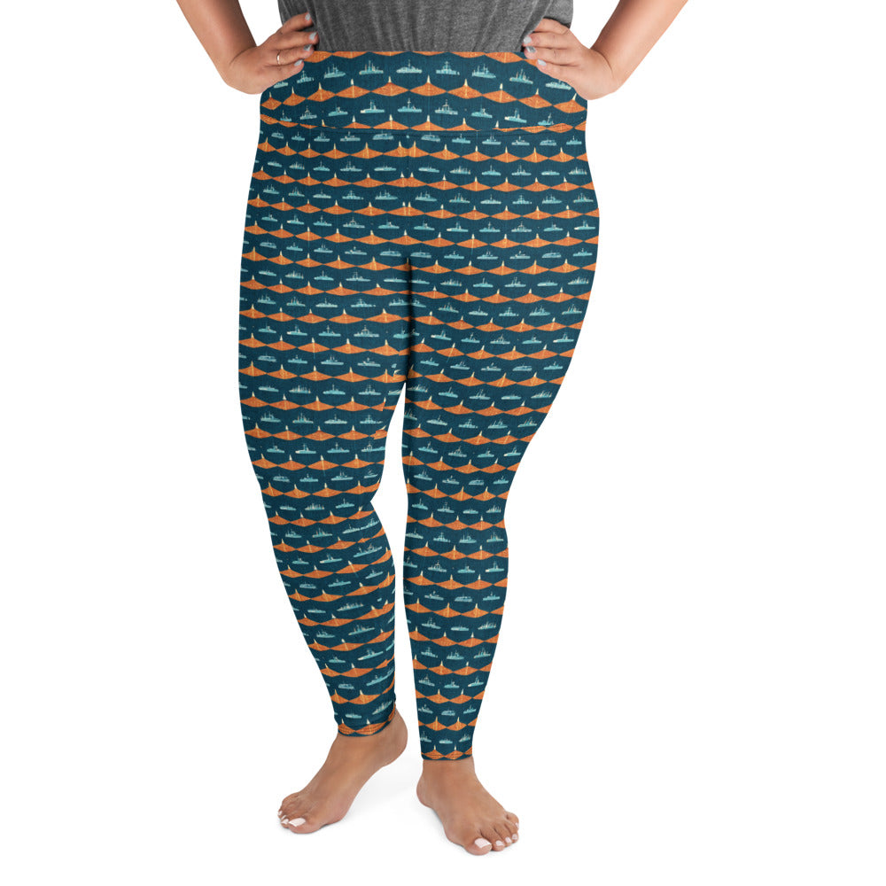 Mariners Melody Plus Size Leggings