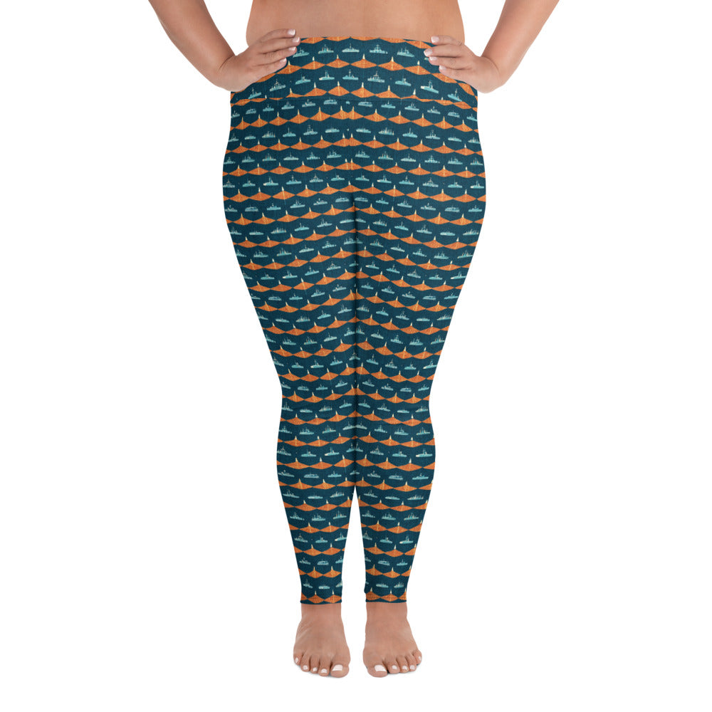 Mariners Melody Plus Size Leggings