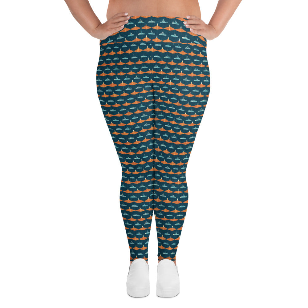 Mariners Melody Plus Size Leggings