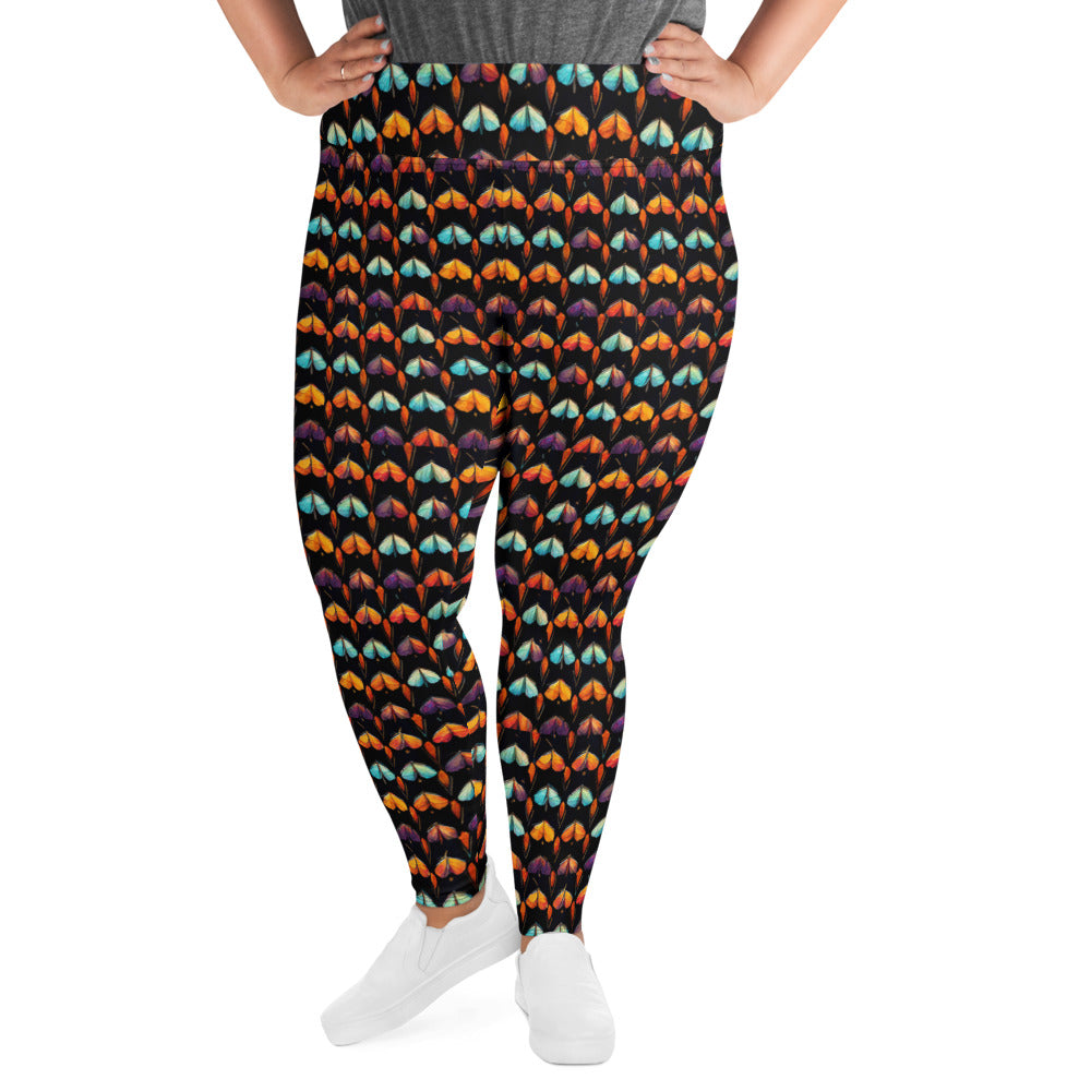 Quilted Wings Plus Size Leggings