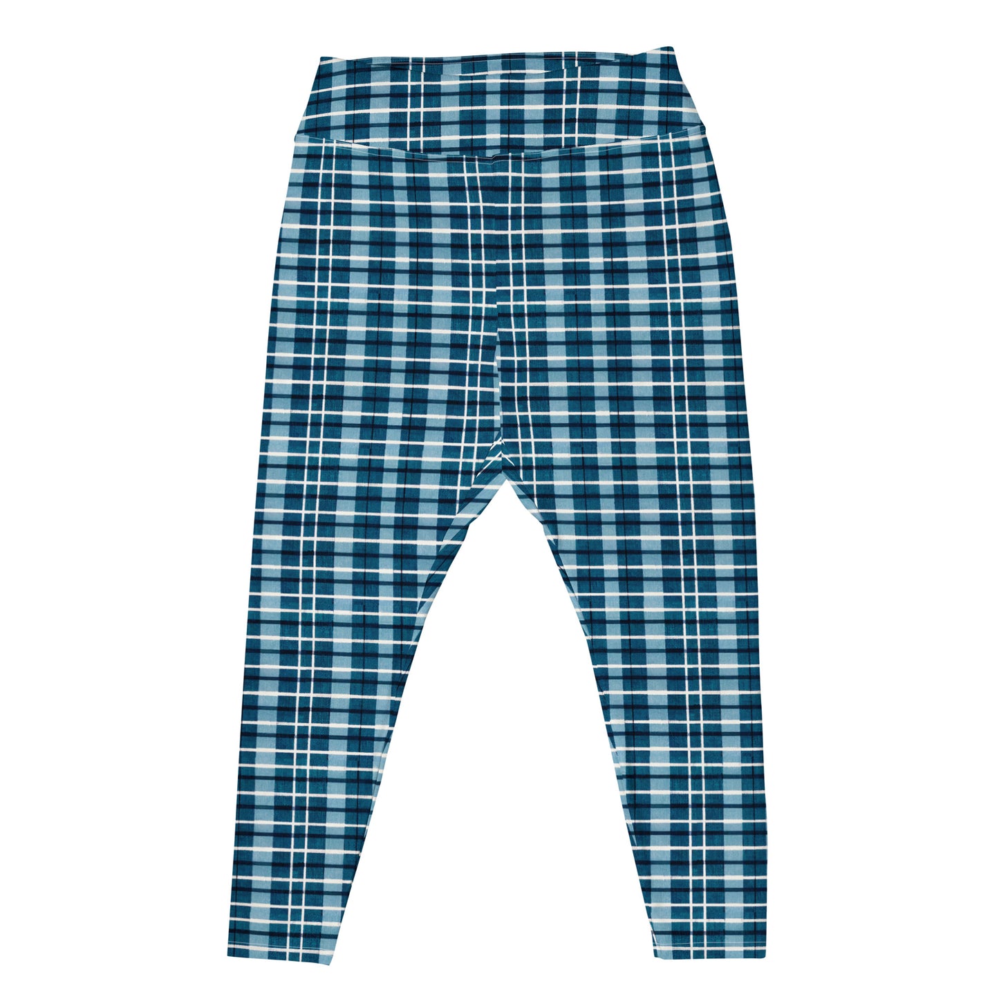 Scotsman’s Skyward Plaid Plus Size Leggings