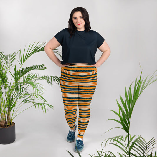 Serengeti Symphony Plus Size Leggings