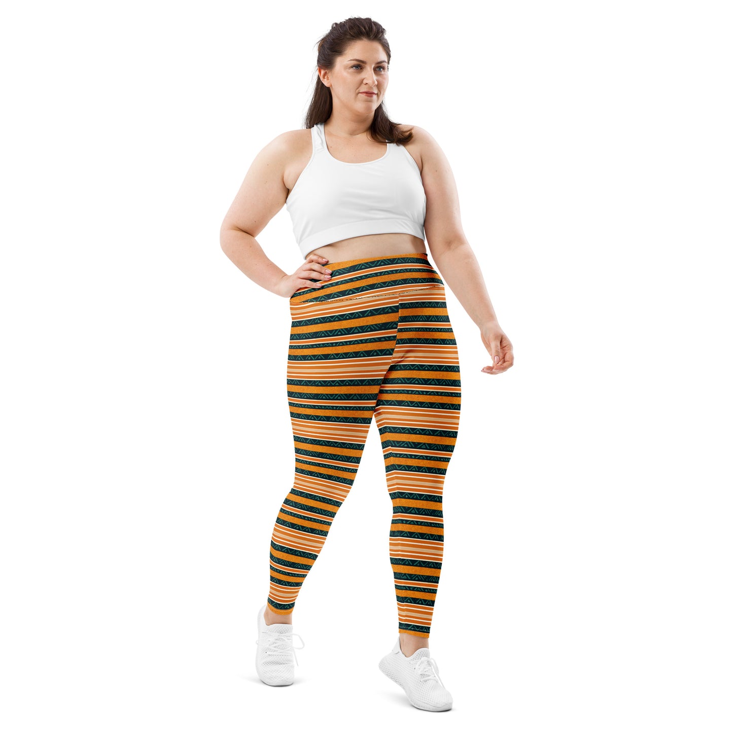 Serengeti Symphony Plus Size Leggings