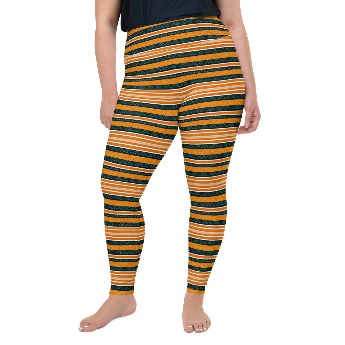 Serengeti Symphony Plus Size Leggings