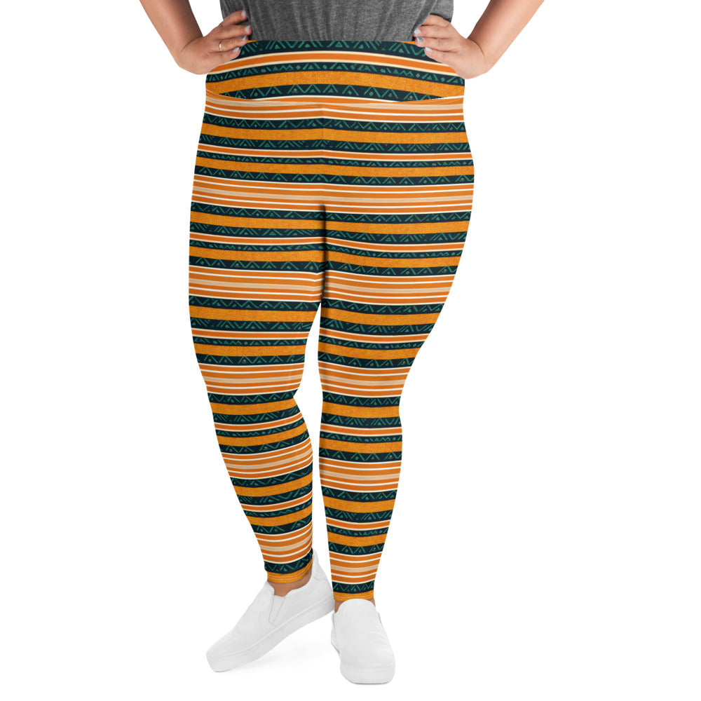 Serengeti Symphony Plus Size Leggings