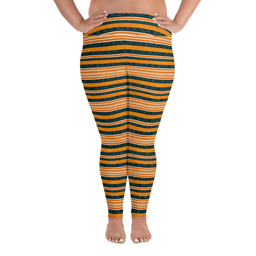 Serengeti Symphony Plus Size Leggings