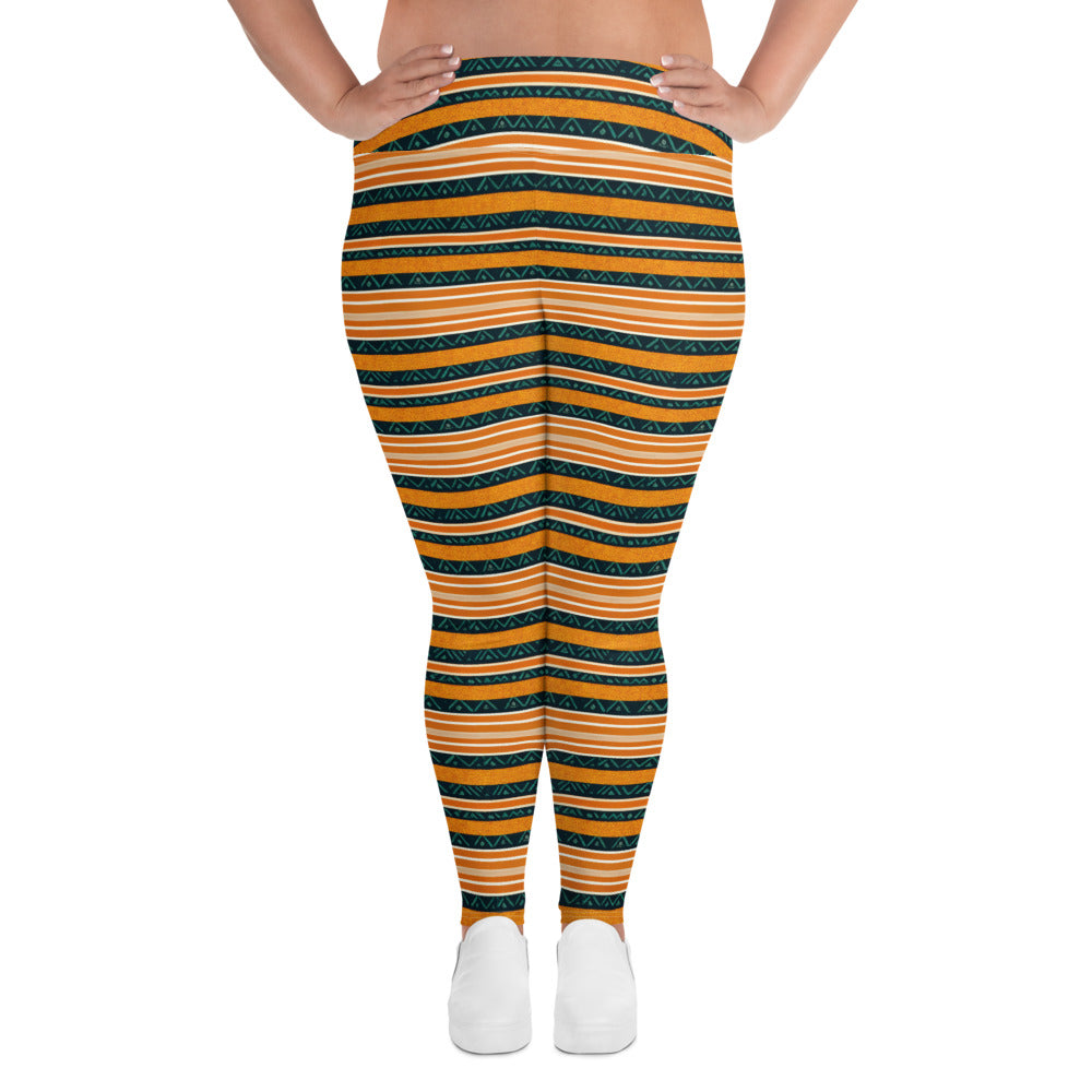 Serengeti Symphony Plus Size Leggings