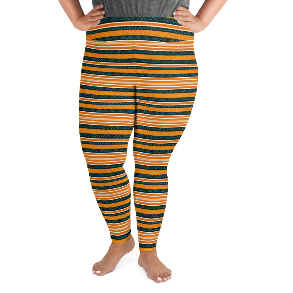 Serengeti Symphony Plus Size Leggings