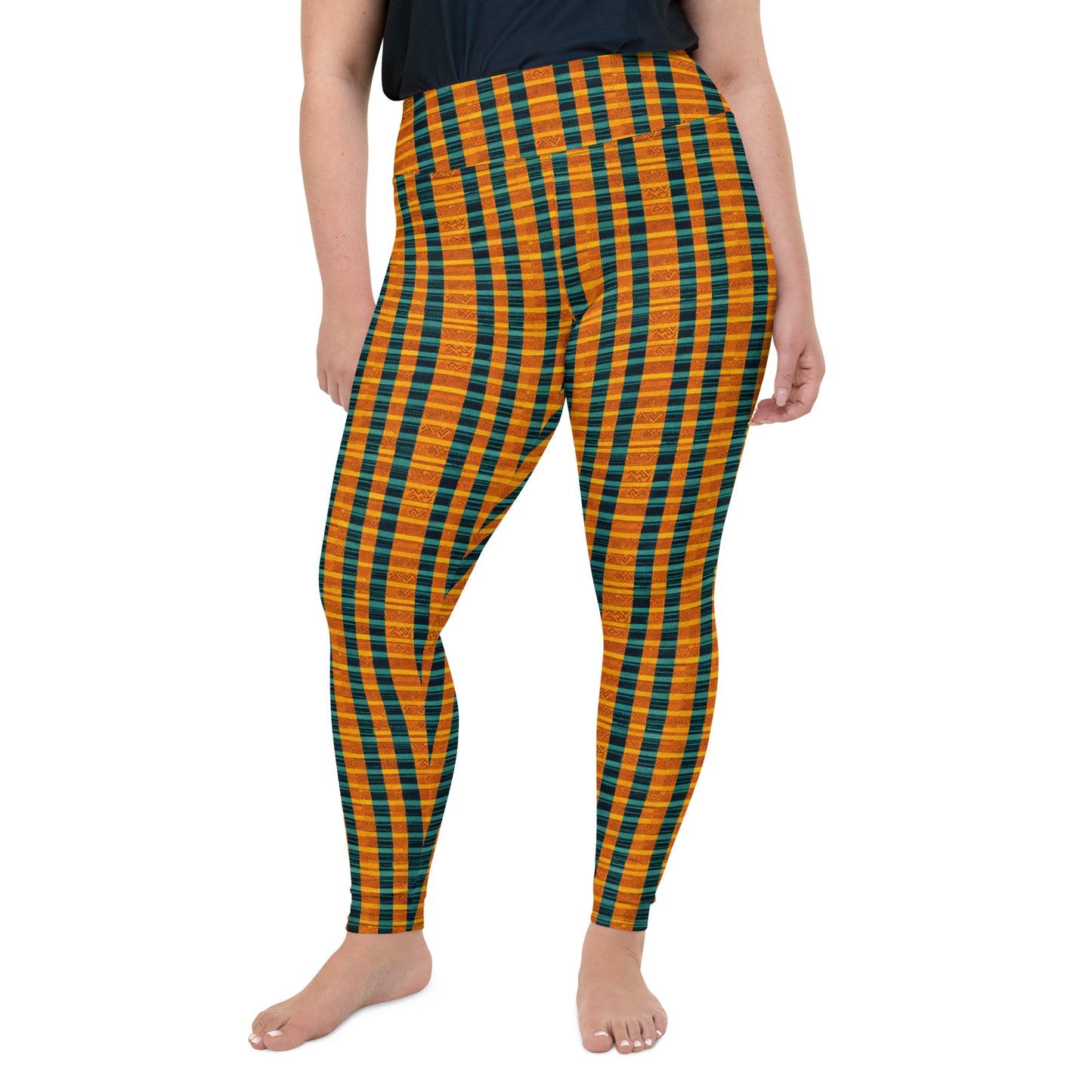 Sunset & Surf Plus Size Leggings