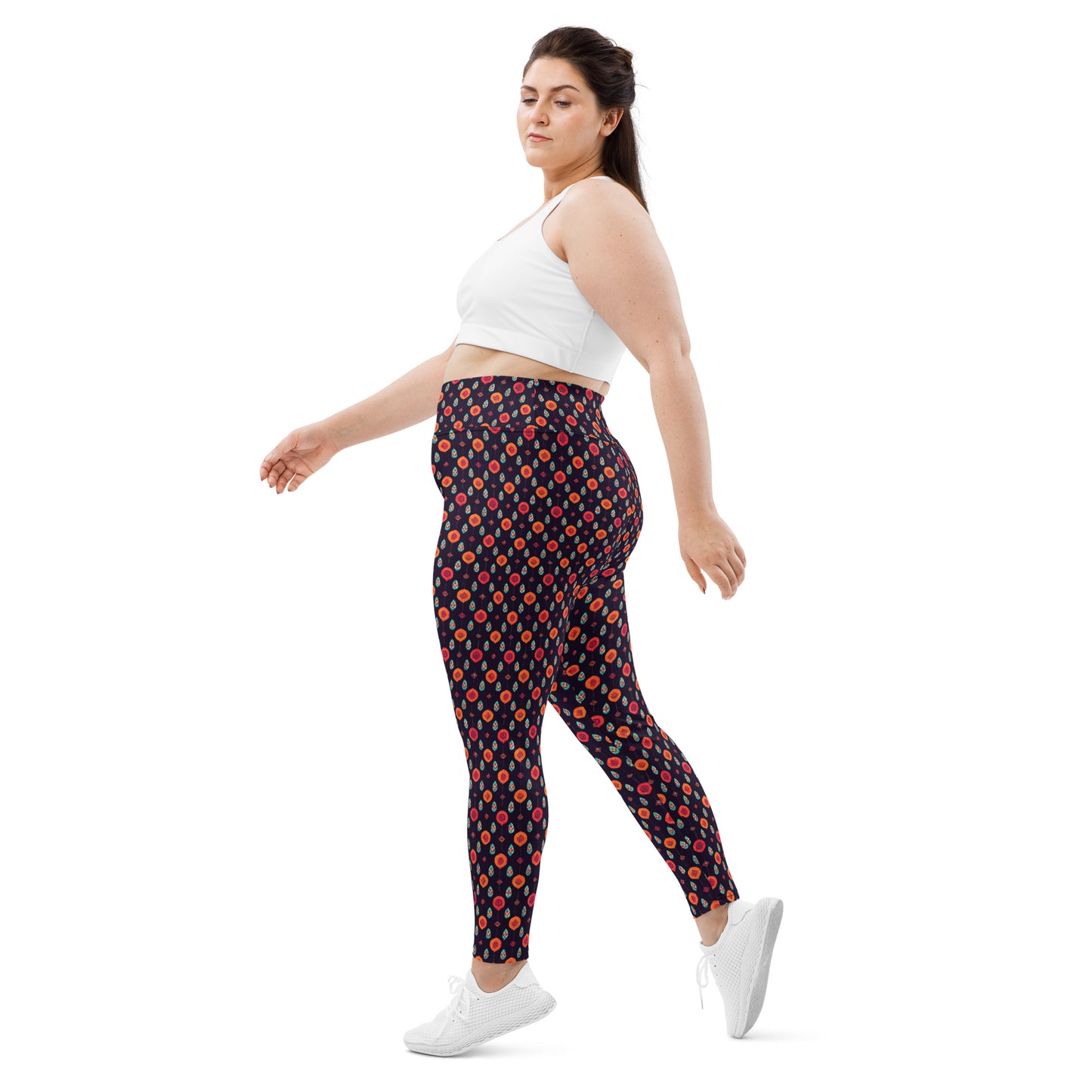 Free Spirited Flora Plus Size Leggings