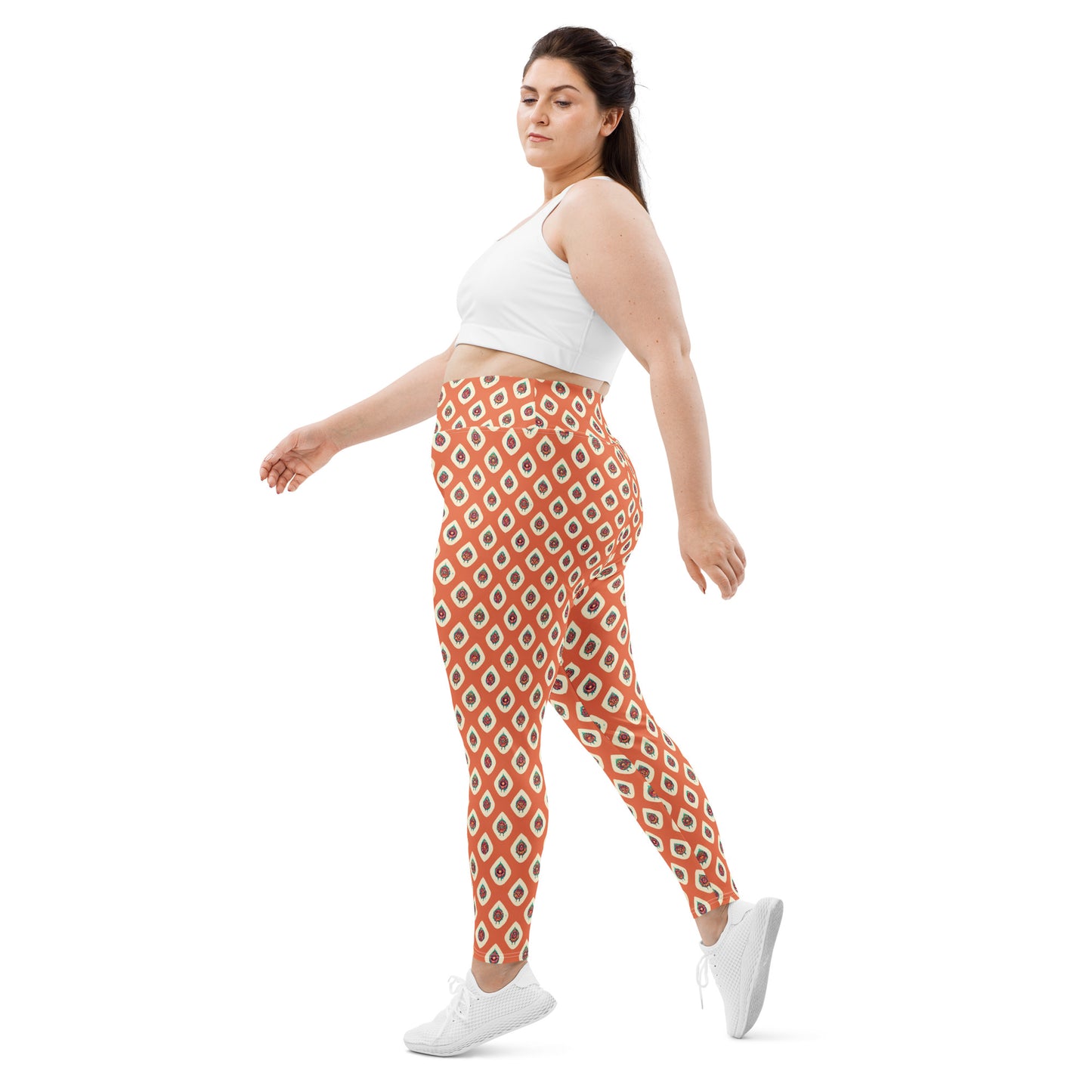 Mango Tango Plus Size Leggings