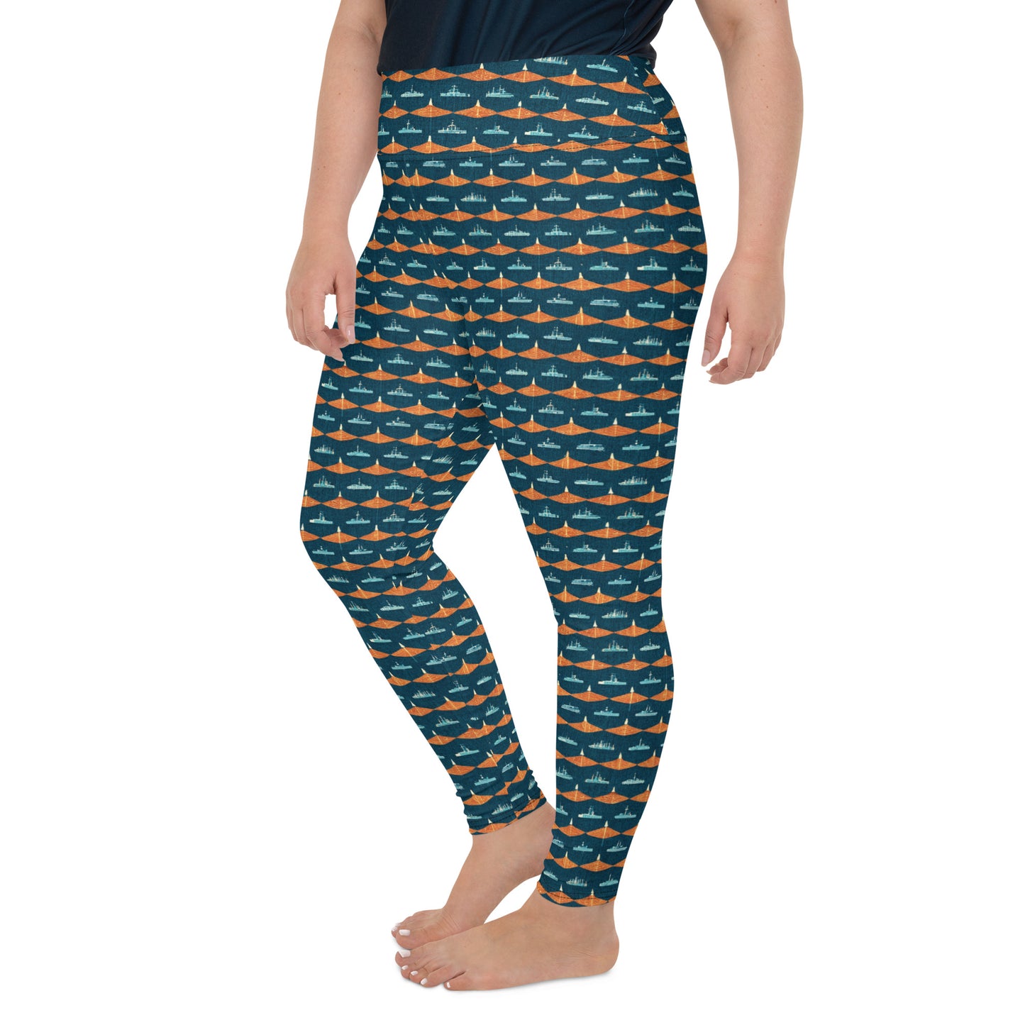 Mariners Melody Plus Size Leggings