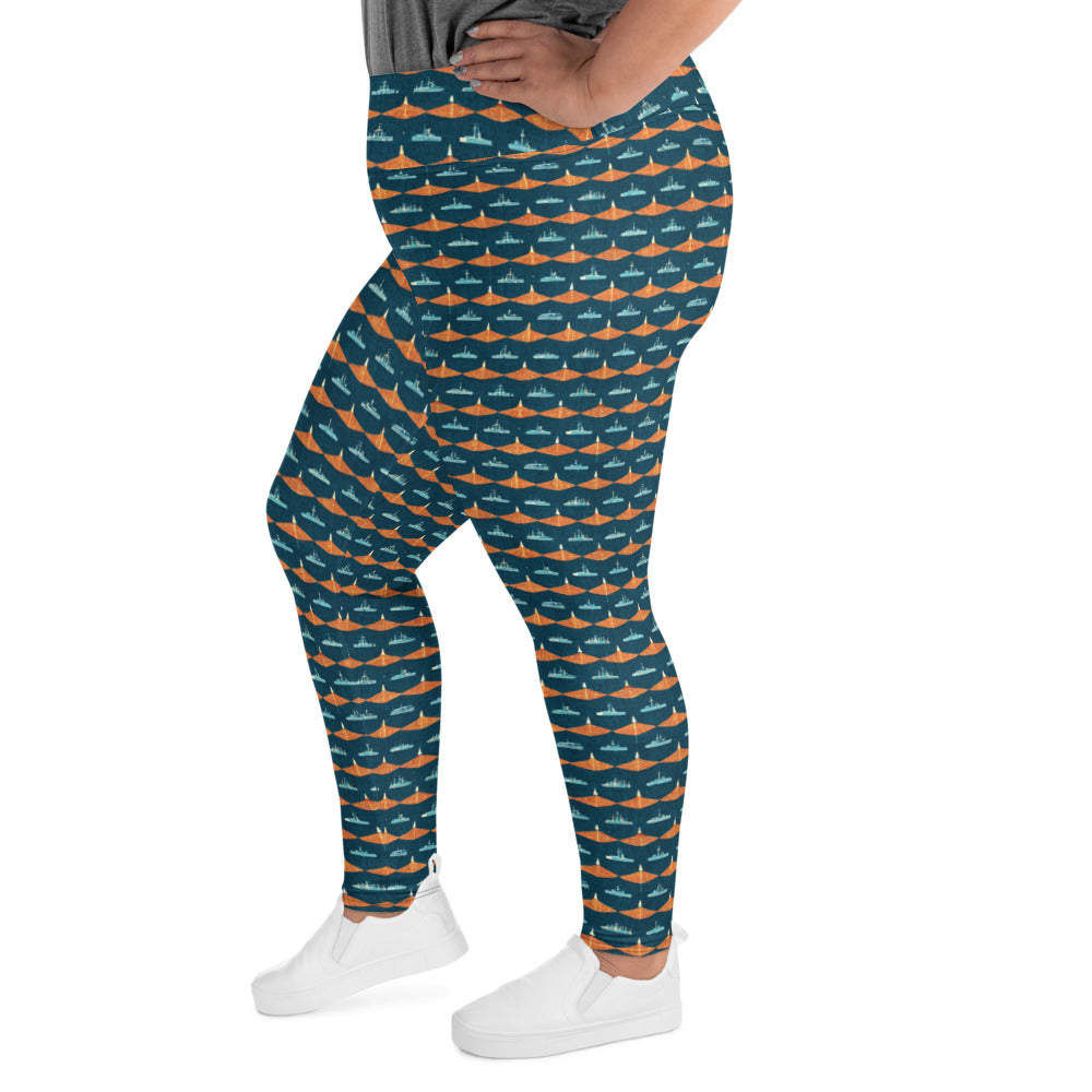 Mariners Melody Plus Size Leggings