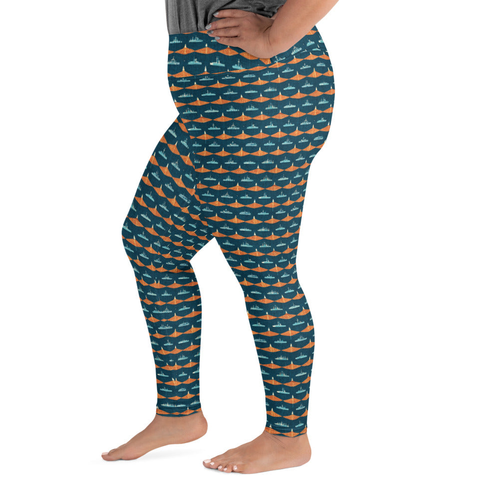 Mariners Melody Plus Size Leggings