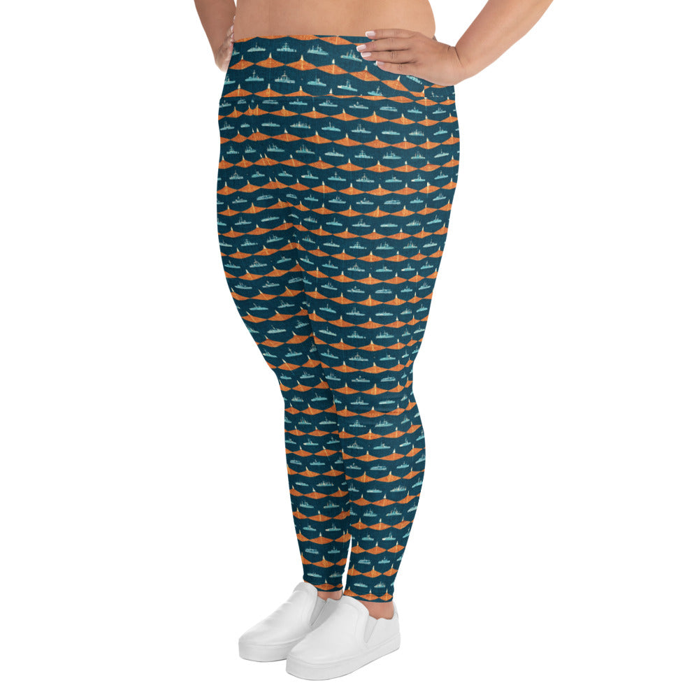 Mariners Melody Plus Size Leggings