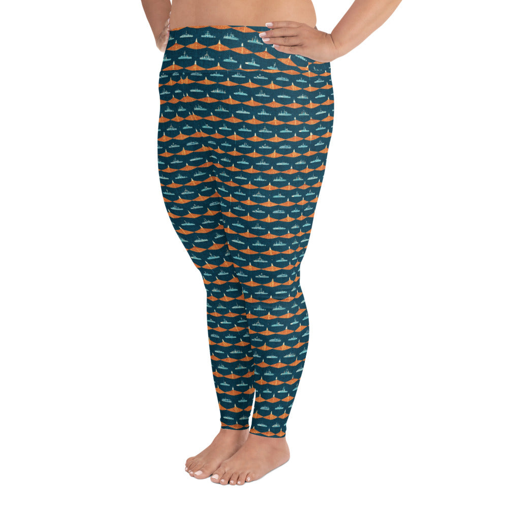 Mariners Melody Plus Size Leggings