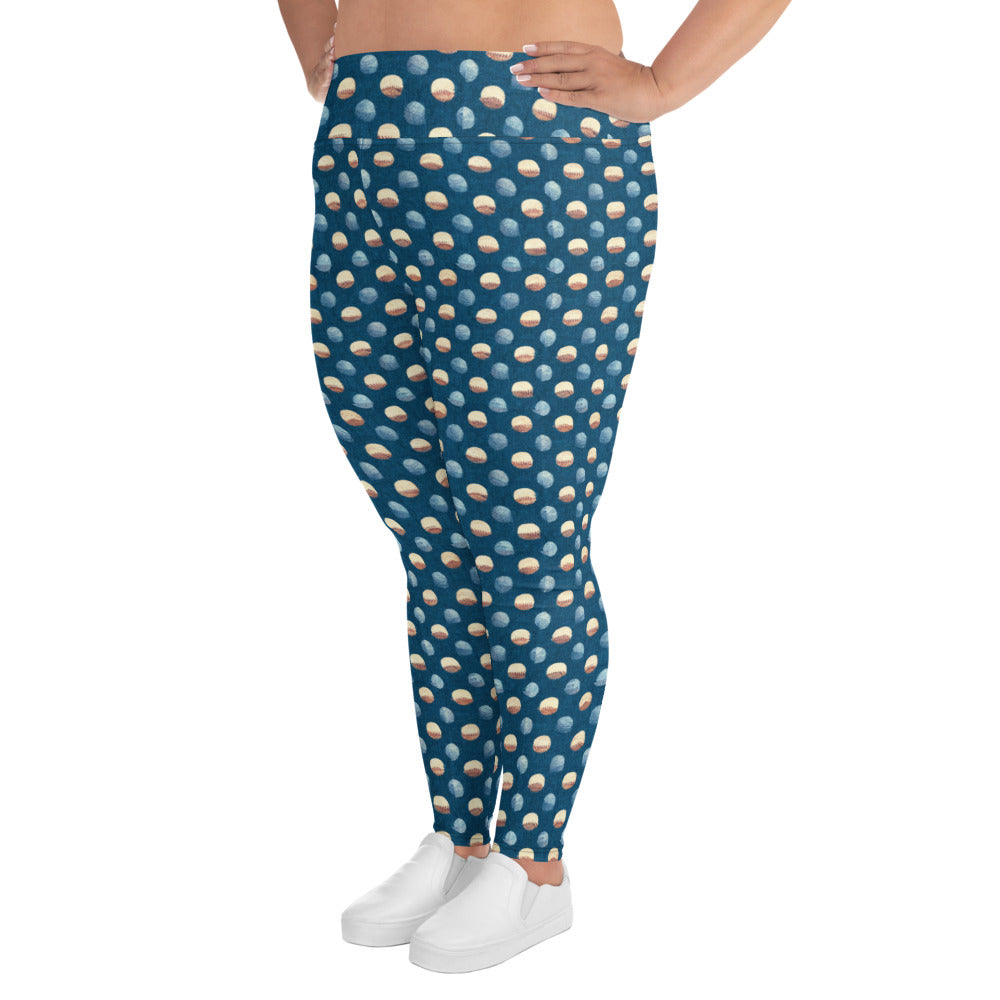 Play Ball Plus Size Leggings