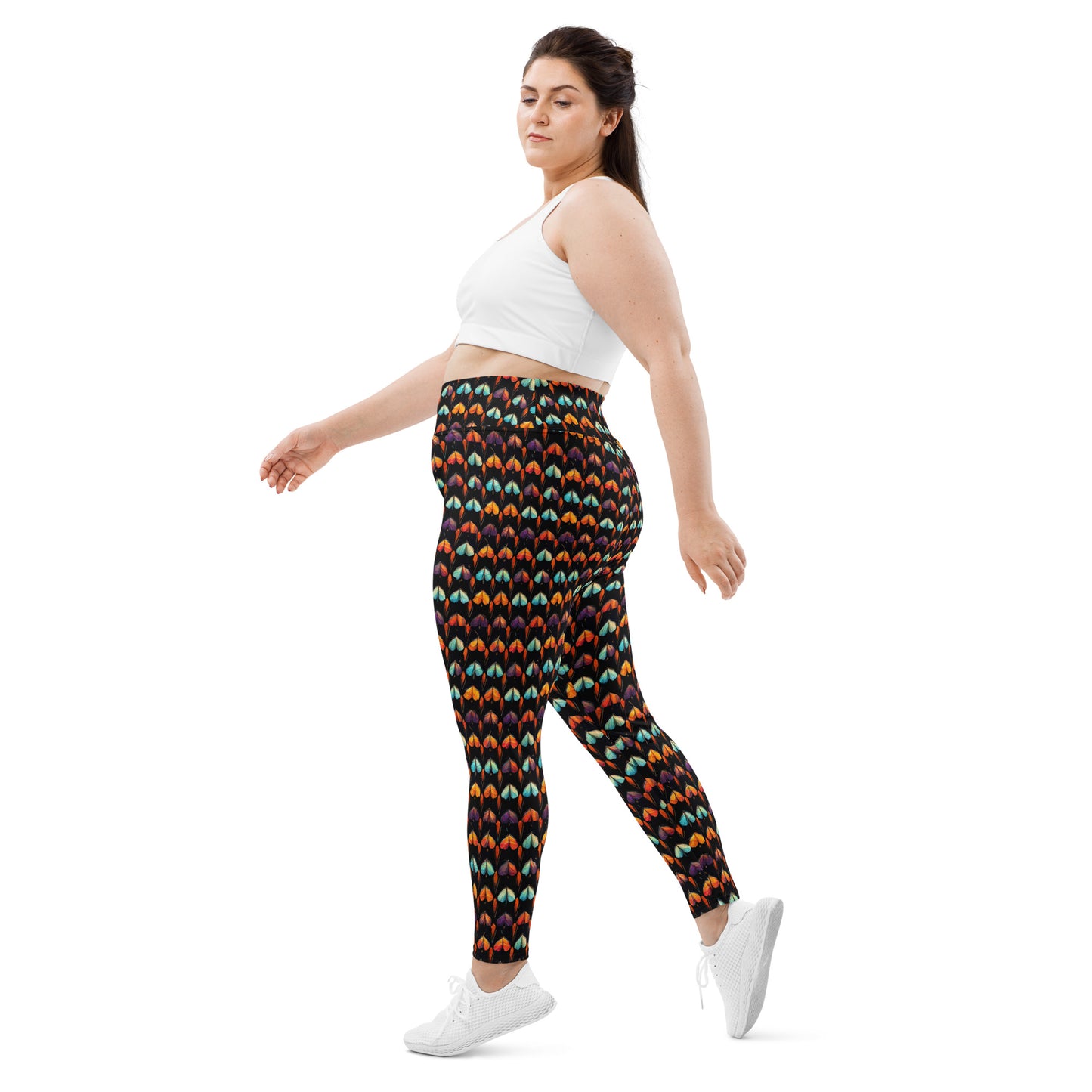 Quilted Wings Plus Size Leggings